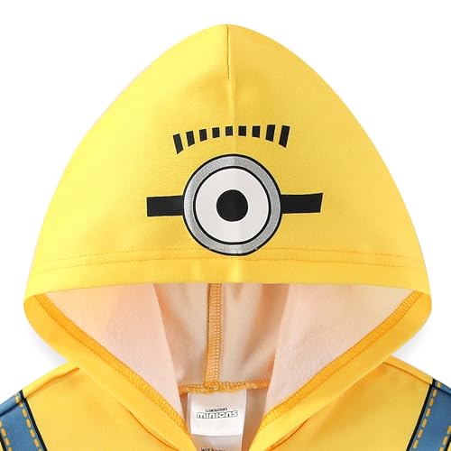 Minions Boys Zip Up Hoodie for Toddler and Big Kids4