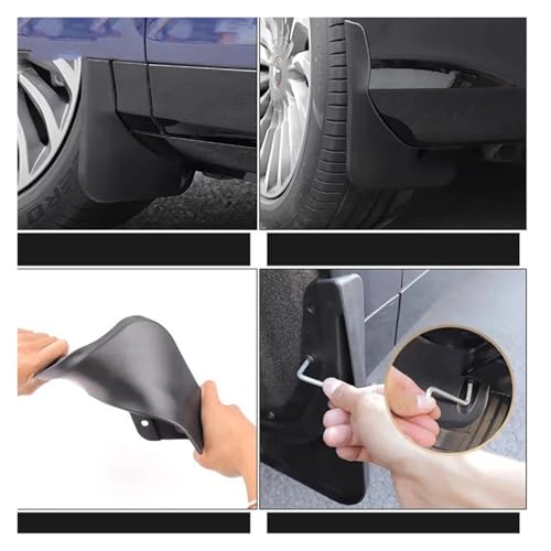 Bavettes Voyah Free sans perçage pour stopper les rayures - 5