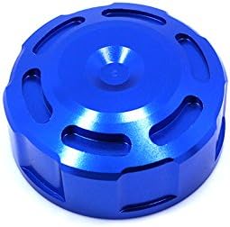 CNC Motorcycle Rear Brake master cylinder fluid Reservoir Cover Cap Modification For Yamaha MT-07/FZ-07 MT-09/FZ-09 YZF R1 R6 Blue