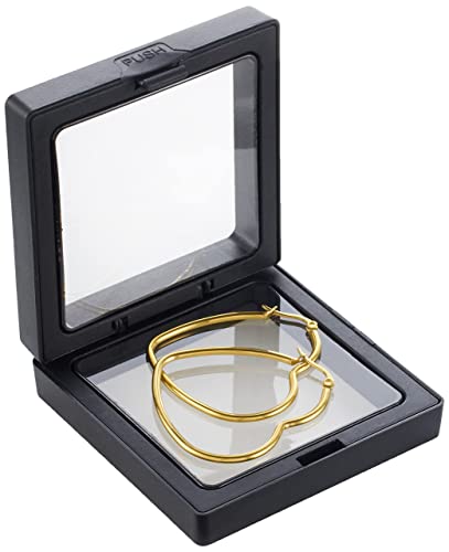 Stainless Steel Heart Hoop Earrings With 14K Gold Plated For Women Great For Shopping, Holiday,Wedding Dating And Daily Wear #TOP5