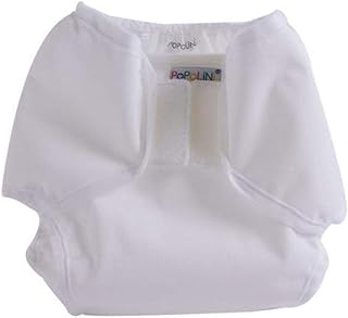 Popolini PopoWrap - Cubrepañal (talla S), color blanco