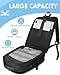 PEKREWS Mini 4 Pro Case, Mini 3/4 Pro Waterproof Hard Carrying Case, Large Drone Bag Fits 15.6 Inch Laptop, Travel Backpack for DJI RC 2/RC/N3/N2/N1 Controller, Fly More Combo and Drone Accessories