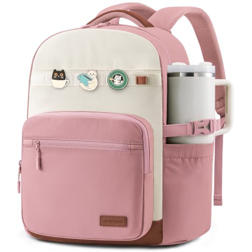 Laptop Backpack for Women Work Teacher with Tumbler Holder - image 1