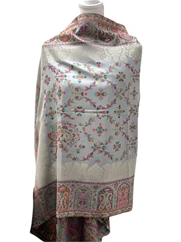 Floral Prints Scarves for Women Modal Wraps Long Accessories for Summer/Spring Paisley Motifs2