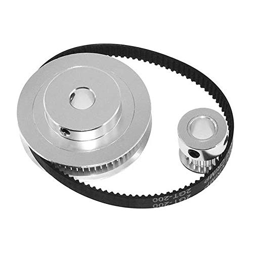 Befenybay 8PCS 2GT Gummiriemenlänge mit geschlossenem Regelkreis 110 mm 112 mm 122 mm 158 mm 200 mm 280 mm 300 mm 400 mm Breite 6 mm Riemen für 3D-Drucker (geschlossener Riemen)