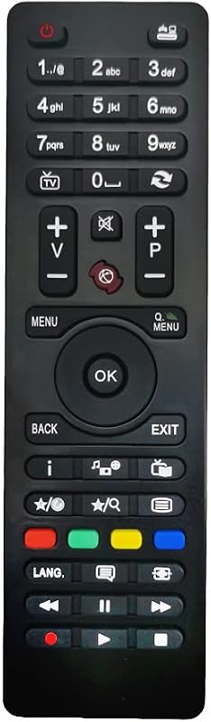 LFYSJTX RC-4875 Univerzális Távirányító Telefunken TV-hez - Kompatibilis TFLD32HD82B TF40189LED13 Modellekkel - Programozás Nélküli Használa