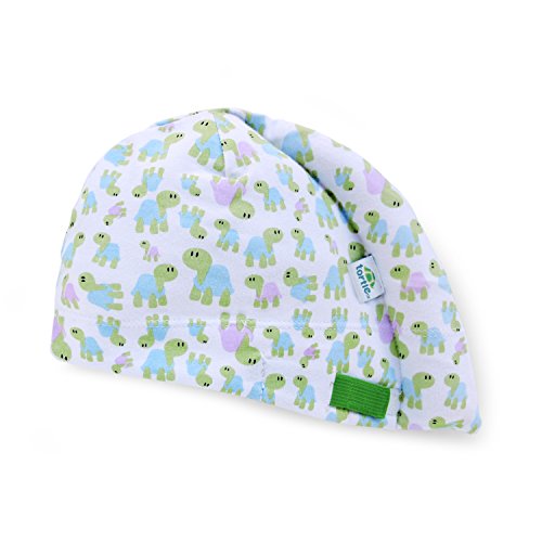 Tortle Newborn Hat, Adjustable Head Support Helps to Fix Flat Head Syndrome, Head and Neck Positioner, Turtles, Large