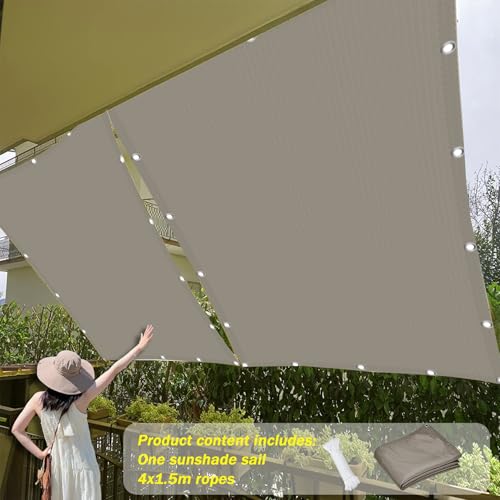 Protection rayons UV toile ombrage extérieur robuste contre la chaleur