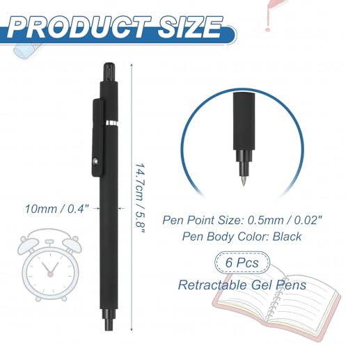 Stylos gel séchage rapide anti bavure pour une prise de notes propre et efficace