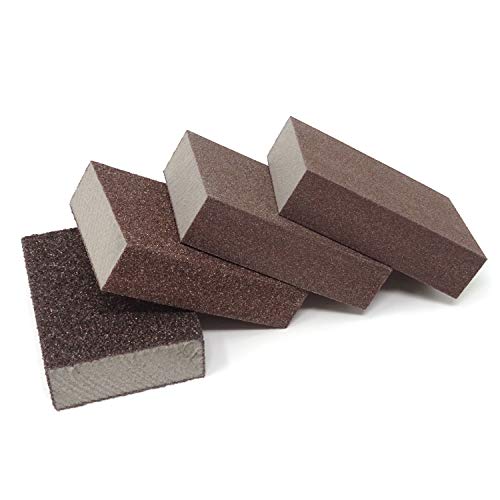 image for Honbay 4PCS Sanding Sponge Sanding Blocks, Washable and Reusable - Coa
