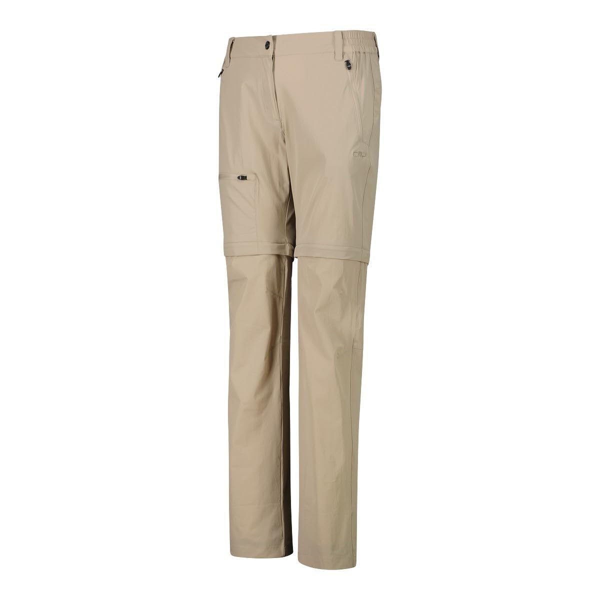 CMP Damen Zip-Off-Hose Sabbia, Größe 42