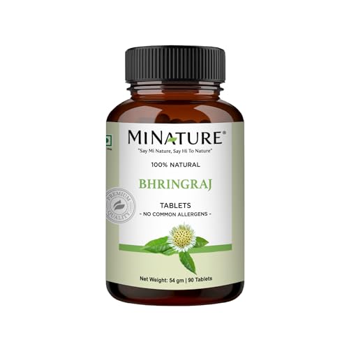 Bhringraj Tablet by mi Nature |False Daisy Tablet | Tradition Her...