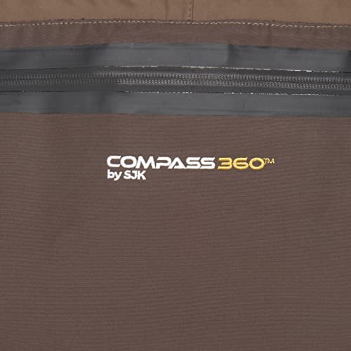 Vadeador Compass 360 Deadfall transpirable STFT para pesca en color marrón topo 3