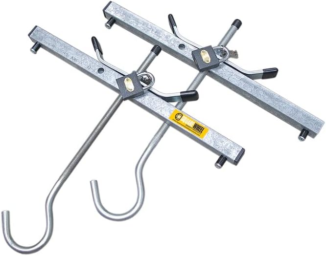 Fvttaow Ladder Clamps, Ladder Roof Rack Clamps 2 Pack, Ladder Clamp Built In Lock Ladder Bracket For Roof Rack Ladder Clamp,Green - Foto 7