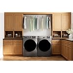 Kenmore 4.5 Cu. Ft. Front Load Washer with Stain Removing Steam Treatment - Sanitize Cycle - Reduce Laundry Time with Accela Wash - LED - ENERGY STAR Certified - Metallic Silver - Image 4