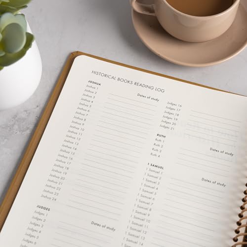 Image of CSB She Reads Truth Spiral-Bound Notetaking Bible, Historical, Hardcover, Black Letter, Full Color, Inductive Layout, Wide Margins, Notetaking Space, Reading Plans, Scripture Art, Lay-Flat Spiral