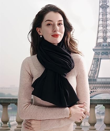 VENVSBEE Shawl Wraps for Women, Travel Scarf Soft Blanket Wrap Pashmina Travel Accessory for Airplane3