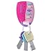 Exing Clés de Jouets pour bébé Jouets clés de Voiture Musicale Smart Remote Car Voices Pretend Play Jouet éducatif (Rose)