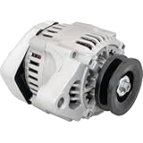 DB Electrical AND0212 Alternator For Chevy Mini Alternator For Denso Street Rod Race 3 Wire,Case Trencher Uni loader Grasshopper Tractor,Gravely Tractor,Kubota Excavator,Tractor,Loader,Mower
