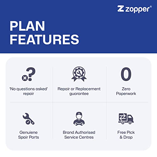 Image of Zopper 3 Year Extended Warranty for Refrigerator INR 30001 to 50000 (Email Delivery) (No Physical Product)