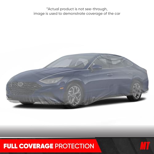 Image of MotorTrend Custom Fit Car Cover For Hyundai Sonata 2011-2018, All-Weather Protection for Cars Trucks & SUVs, UV Resistant Waterproof Scratch-Resistant, Perfect Fit Vehicle Cover for Outdoor & Indoor