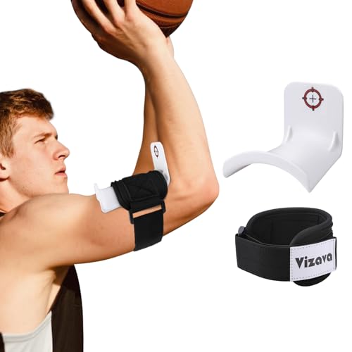 90° Basketball Shooting Trainer with Adjustable Arm Strap