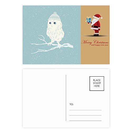Cartes postales chouette Freehand design artistique et finitions soignées