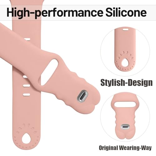 HdanMole Sport Strap Compatible with Apple Watch Straps 40mm 38mm 41mm 42mm 44mm 45mm 46mm - Image 4