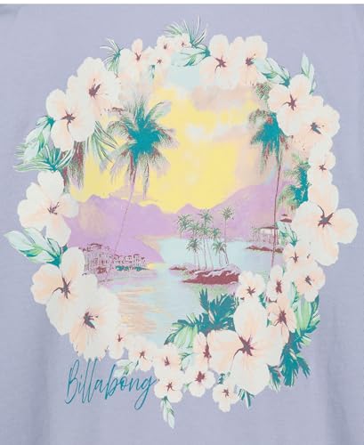 Image of Billabong Girls' Premium Short Sleeve Oversized Fit Graphic T-Shirt