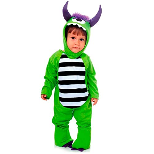 Fantasia Monstrinho Bebê Halloween Único 01