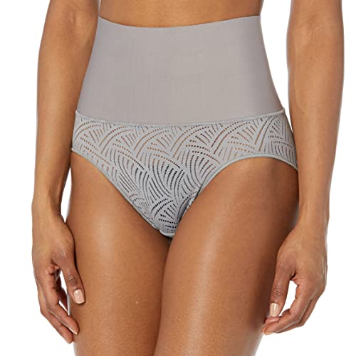 Maidenform Women's Tame Your Tummy Shaping Brief With Cool Comfort Dm0051, Silver Filigree Swing Lace, Large #TOP17