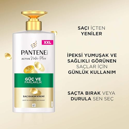PANTENE Güç ve Parlaklık Saç Kremi 500 ml