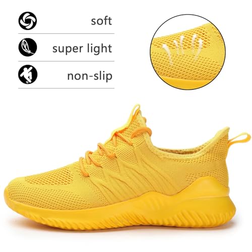 Image of Women's Running Shoes Ladies Slip on Tennis Walking Sneakers Lightweight Breathable Comfort Work Gym Trainers Stylish Shoes