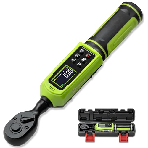 Digital-Torque-Wrench-38Drive-066-4425FtLb-for-Bike-Motorcycle Digital Torque Wrench 3/8"Drive-0.66-44.25Ft.Lb for Bike Motorcycle - Image 1