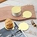 Gwongmau 3.5 Inch Mini Cake Boards,50 Pcs Food-Graded Cake Base Round Paper Cupcake Dessert Displays Tray for Cake DIY, Baking Dessert Party Wedding Birthday (Gold (50pcs))