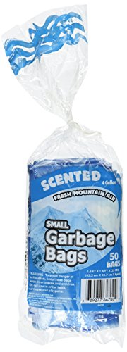 Mountain Air 1 X Scented Trash Bags Fresh, Small, 50 Count, 4 Gallon