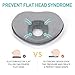 Baby Pillow for Newborn Infant(0-12months),Flat Head Prevention 3D Memory Foam Can Support Head & Neck Pillow,Head Shaping Pillow,Heart Shaped