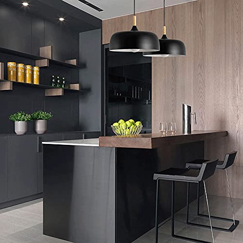 Lustre de metal estilo nórdico, abajur criativo em forma de pote, fonte de luz E27, luz suspensa úni