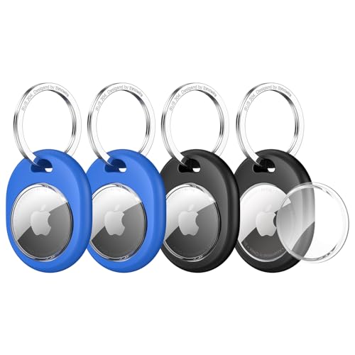 【新品未使用】アップルAirTag (エアタグ) 、AirTag ケース4セット Amazon.co.jp: YOREMEI Airtagキーホルダー For airtagケース四角形