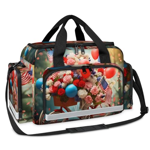 GzLeyigou First Aid Bags Empty, Flowers Bike Emergency Bag First Aid Kit Multiple Compartment Kit Carrier On Call Trauma Bag For Paramedics Emergency Medical Supplies Kit