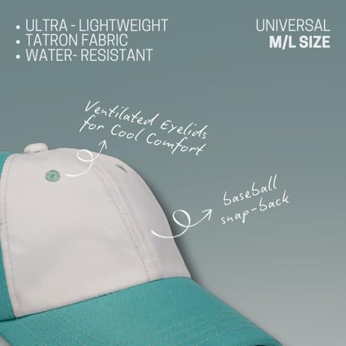 Image of Aivin Flexrush Cap | Water-Resistant Tatron Fabric | Ultra Lightweight | Ventilated Eyelids | Stylish & Breathable | Universal M /L Size