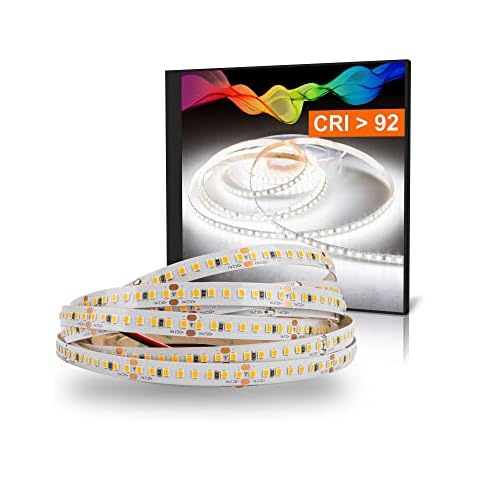 Mextronic LED Strip atla Cold White (6000k) 96W 5 Meters 24V IP20 CRI 92 Cover