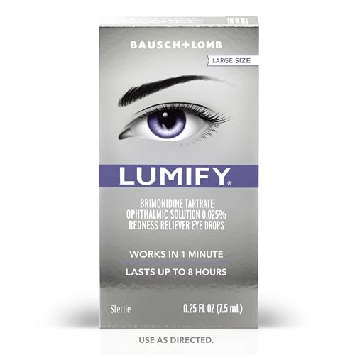 LUMIFY Eye Drops for Red Eyes, Redness Reliever for Brighter Looking Eyes, Works in 1 Minute & Lasts Up to 8 Hours, Eye Drops, 0.25 Fl Oz (7.5mL) - Image 13