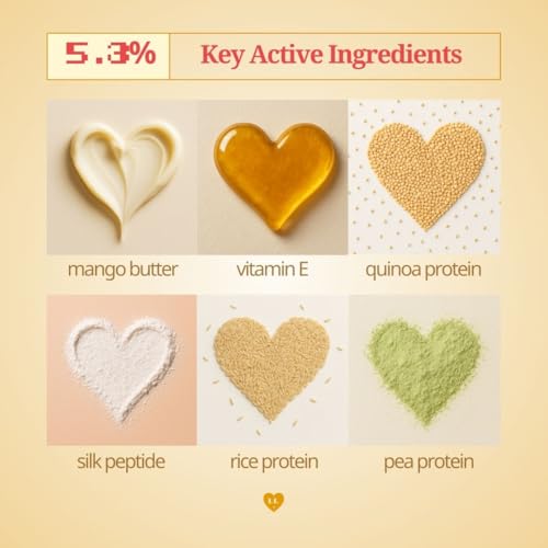 Image of Mango + Hyaluronic Hair Mask | Deep Hydration & Frizz Control | For Dry, Frizzy Hair | Smoothes & Nourishes | All Hair Types, 120 millilitre