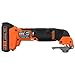 BLACK+DECKER 20V MAX Multi Tool, Oscillating Tool Kit, 6-Speed, Quick Blade Change For Multi-Tool Needs, Cordless (BDCOS20D1K)