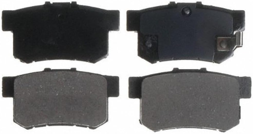 Raybestos Replacement Service Grade Ceramic Rear Disc Brake Pads Set - For Select Year Acura, Honda and Suzuki Models (SGD537C)