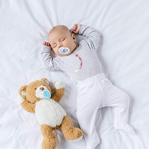 Toyvian Pinças de Chupeta de Bebê Flamingo Chupeta Porta Mordedor para Meninos Recém-Nascidos Menina