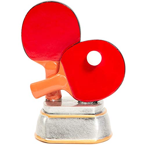 Juvale Ping Pong Trophy, Table Tennis Award for Sports (5.5 x 4.25 x 2.75 Inches)