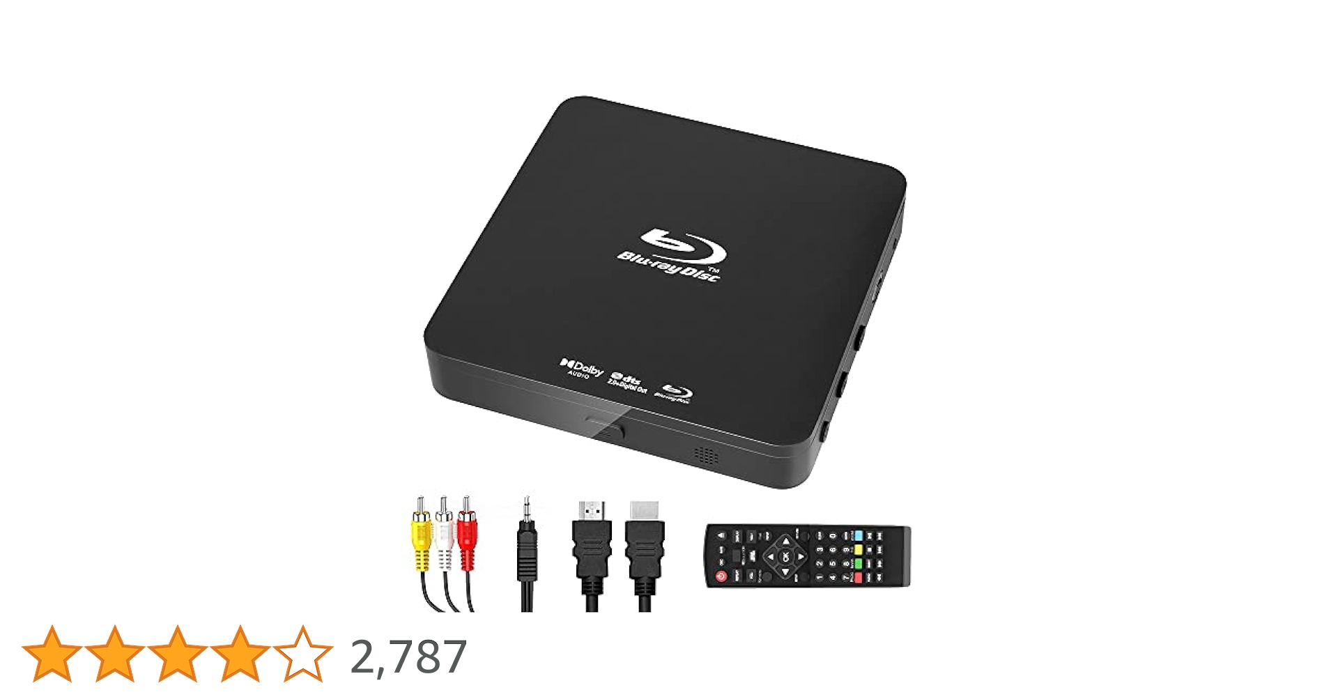 Amazon | ポータブルブルーレイプレーヤー、1080P スーパーミニ