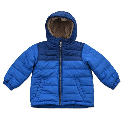 Image of Arctic Quest Boys' Bib Snow Pants and Ski Jacket Water-Resistant Snowsuit For Kids Winter Hooded Jacket